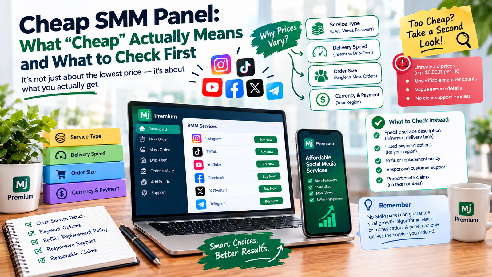 Cheap SMM Panel: What to Check Before You Order